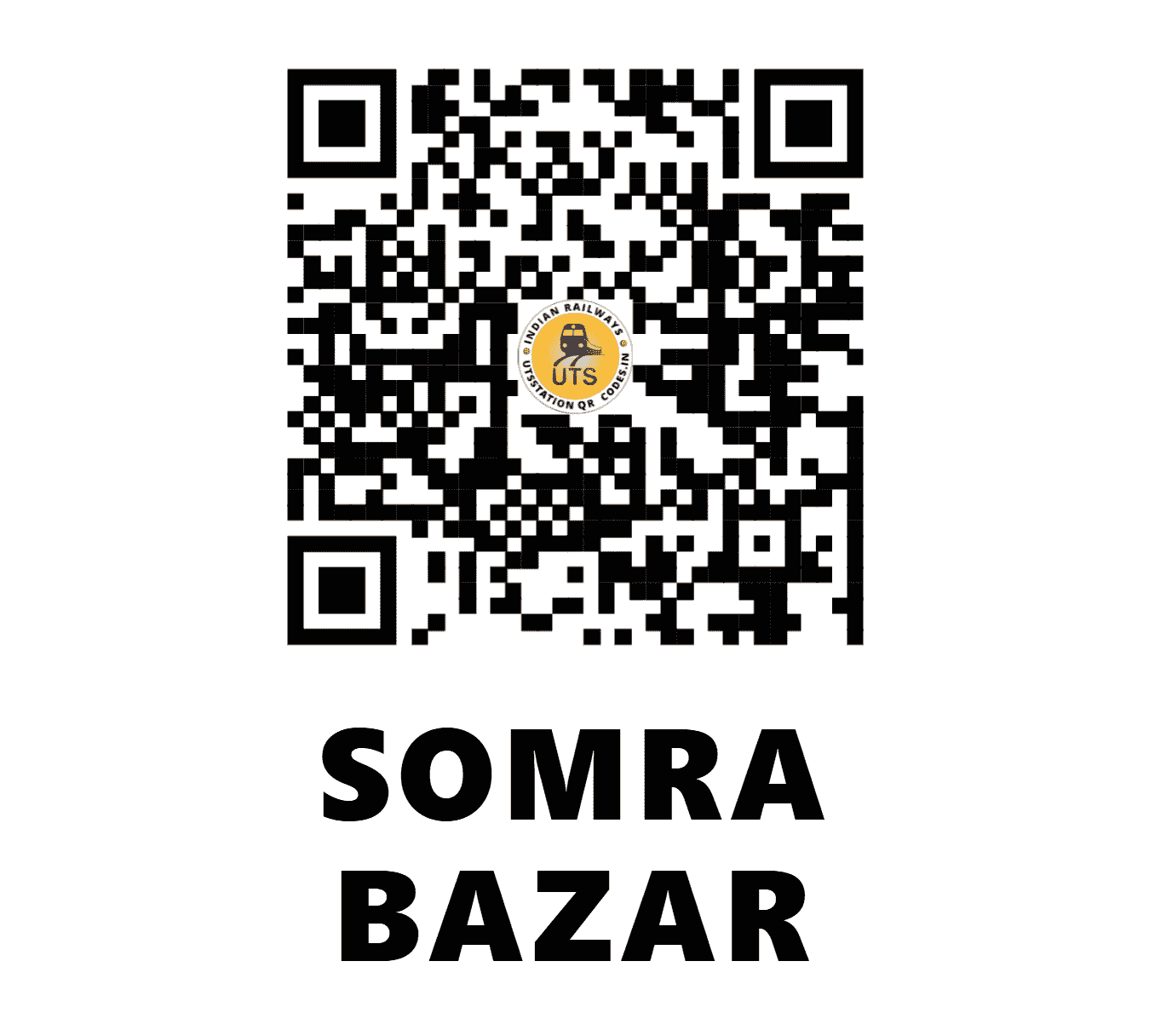 UTS QR Code for SOMRA BAZAR - SOAE (ER - WEST BENGAL)